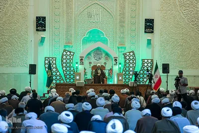 مراسم جشن ولادت امام هادی(ع) در حرم حضرت احمدبن موسی(ع)