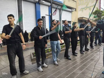 مراسم "محفل اشک"ویژه تاسوعای حسینی در اهر