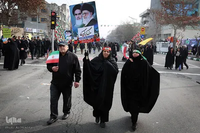 راهپیمایی یوم الله ۲۲ بهمن در تهران -2