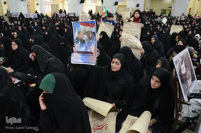 مراسم اربعین شهید سپهبد حاج قاسم سلیمانی و همرزمان شهیدش در تبریز