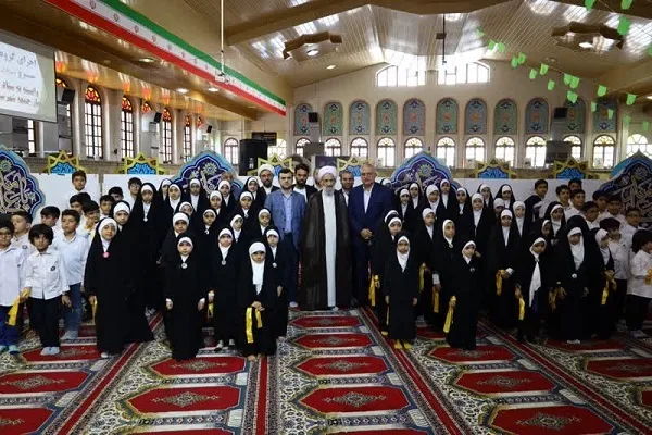 آیین عمامه گذاری طلاب مازندرانی در ساری