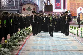 مراسم خطبه خوانی شب شهادت امام رضا(ع)