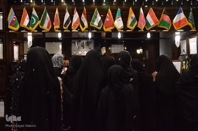 حال و هوای زائران اربعین حسینی در قم