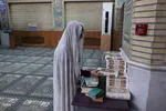 مراسم اعتکاف در مسجد دانشگاه تبریز
