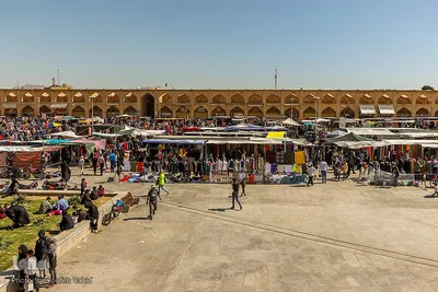 بازار اصفهان در آستانه عید نوروز