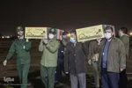 ورود پیکرهای مطهر ۹ تن از شهدای دوران دفاع مقدس به شیراز‎‎
