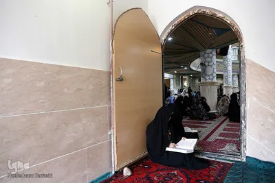 محفل انس با قرآن در مسجد جامع المهدی قزوین