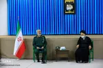 دیدار جانشین فرمانده کل سپاه پاسداران با حجت‌الاسلام عبادی
