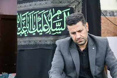 عزاداری شب شهادت امام رضا در تکاب‎