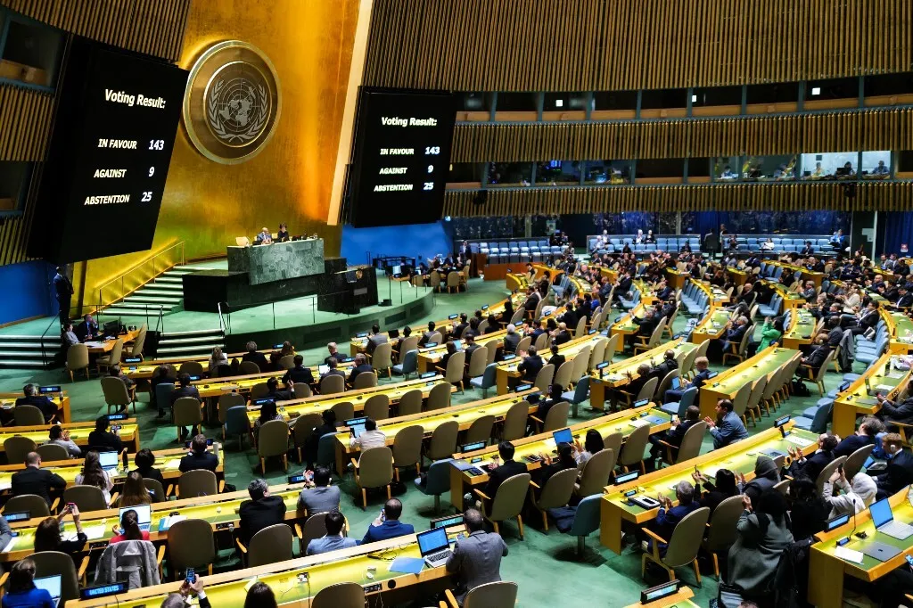 General Assembly Passes Resolution for Palestinian UN Membership