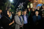 بدرقه پیکر استاد فرشچیان به خانه ابدی (۲)