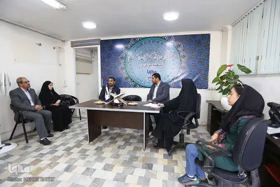 حضور مدیرکل آموزش و پرورش استان مرکزی در ایکنا بمناسبت روز خبرنگار