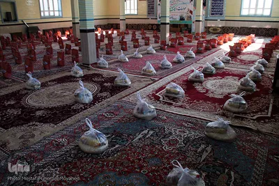 توزیع بیش از 1000 بسته معیشتی و کمک مومنانه در اهر