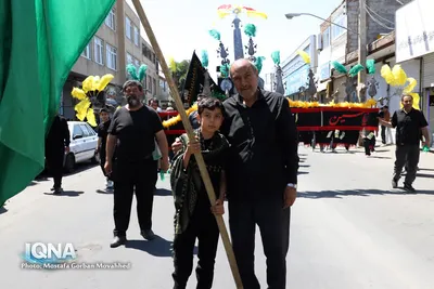 مراسم سنتی عزاداری اربعین حسینی در اهر