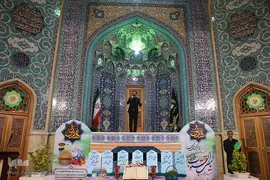 مراسم تحویل سال در حرم حضرت عبدالعظیم حسنی(ع)

