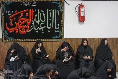 آیین عزاداری حسینی در جهاددانشگاهی استان سمنان