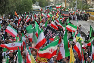 خروش «جان‌فدایان ایران امام رضایی» در شیراز