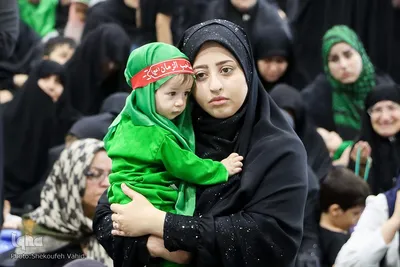 همایش شیرخوارگان حسینی در گلستان شهدای اصفهان‎