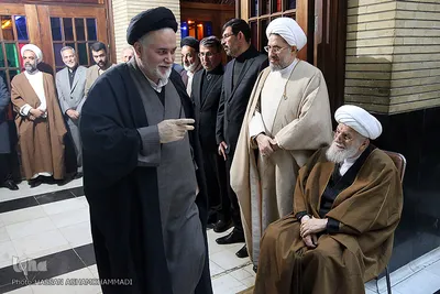 مراسم بزرگداشت سومین روز ارتحال مرحوم آیت‌الله واعظ‌زاده خراسانی