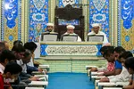 جزءخوانی قرآن در حسینیه آیت‌الله سید عدنان غُریفی خرمشهر