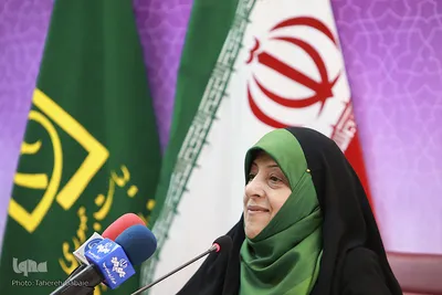 نشست خبری معاون رئیس جمهور در امور زنان
