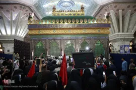 مراسم تجدید میثاق فعالان، سازمان‌های مردم‌نهاد و اصحاب رسانه با آرمان رهایی قدس امام و رهبری در حرم مطهر حضرت امام خمینی(ره)