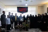 دیدار مسئولان جهاددانشگاهی اصفهان با خانواده شهید عبدالحمید رهبر
