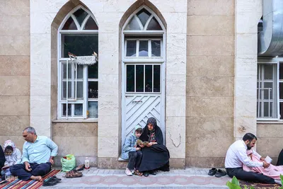 مراسم دعای عرفه در گلزارشهدای وادی رحمت تبریز‎