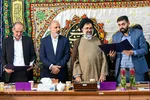 رونمایی از پرچم عفاف زینبی(س)‎