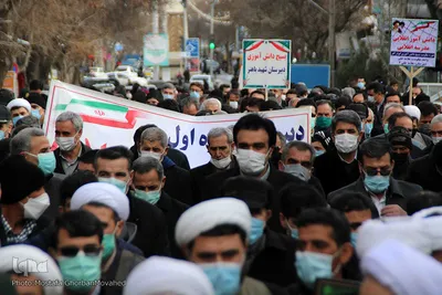 راهپیمایی انزجار از جنایات کشتار مردم مظلوم یمن در اهر
