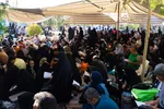 قرائت دعای عرفه در باغ رضوان اصفهان