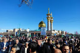 راهپیمایی 22 بهمن در همدان