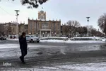 بارش سنگین برف در تبریز‎
