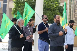 پیاده روی هیئت سه شنبه های مهدوی به سمت شاهچراغ(ع)‎‎
