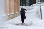 بارش سنگین برف در تبریز‎