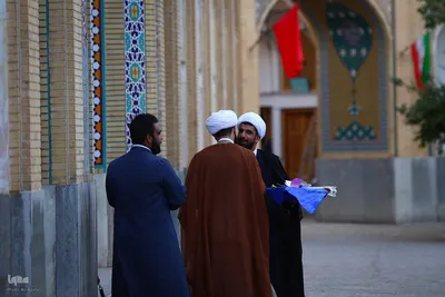 مراسم عمامه‌گذاری طلاب حوزه علمیه اصفهان