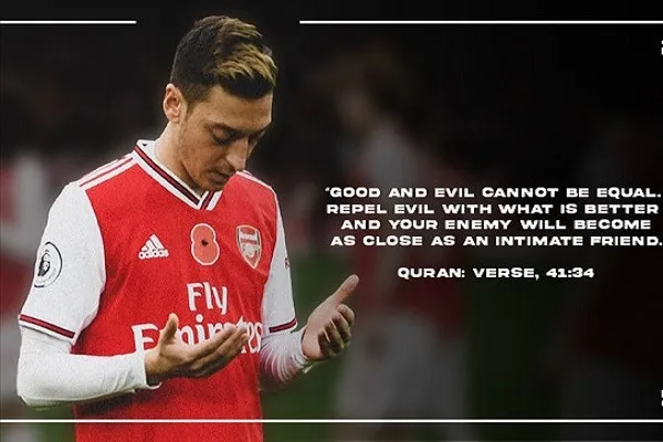 Mesut Özil'den İslam karşıtlığını iyilikle etkisiz hale getirme çağrısı