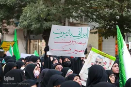 خروش مردم ولایت‌مدار زنجان در دفاع از ولایت و مقدسات