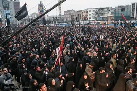 اجتماع عزاداران فاطمی در میدان امام خمینی (ره)