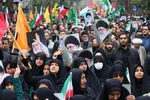 اجتماع مردم ساری در سوگ رهبر شهید خود، امام خامنه‌ای (ره)