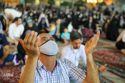 میلاد امام رضا در حرم شاهچراغ(ع)