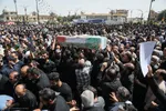 وداع باشکوه با شهدای مظلوم حمله رژیم صهیونیستی در همدان‎