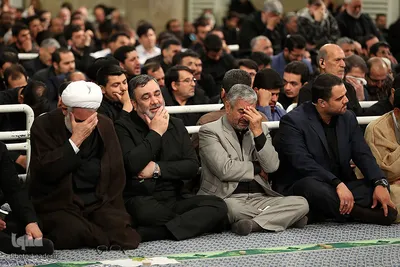 مراسم سوگواری سالروز شهادت امام علی(ع) در حضور رهبر معظم انقلاب