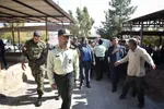 مراسم وداع با پیکر شهید «غلامرضا جمشیدی» در خرم‌آباد