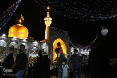سالروز میلاد امام رضا‌(ع) در حرم رضوی