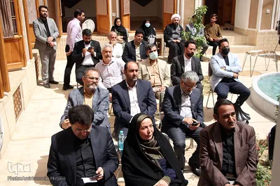 مراسم افتتاحیه فرهنگسرای شعر و ادب استان یزد