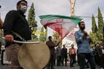 مراسم تشییع پیکر مطهر روحانی شهید مدافع امنیت در شیراز