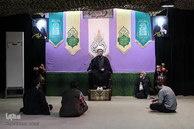 قدیری در مراسم دعای پایان ماه شعبان