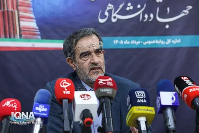 نشست خبری علی منتظری، رئیس جهاددانشگاهی
