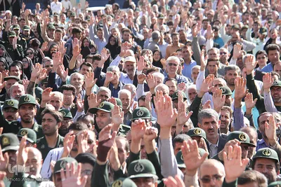 تشییع پیکر شهید «قربانعلی امیدی»